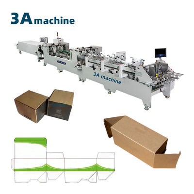 Scatola sbloccata più larga 1 125cm Macchina di incollaggio a doppio blocco per scatole di cartone