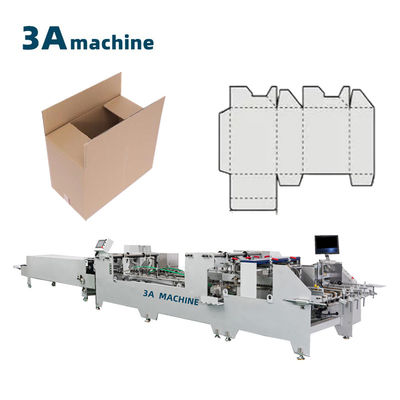 1300JGKW Gluer per cartoni con azionamento elettrico e funzione di doppio blocco del fondo
