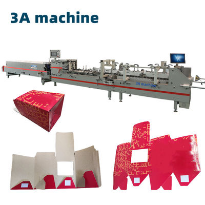 800 mm larghezza di scatola aperta Macchina di incollaggio automatico per cartelle con colla laterale SHH800AG-2