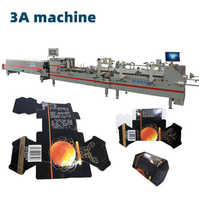 Motore elettrico SHH**800AG-2 Mini Lock Bottom Box Gluing Machine con facile funzionamento