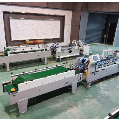 Materiale di imballaggio in legno 3ACQ**580D PLC controllata macchina automatica per la produzione di scatole di carta