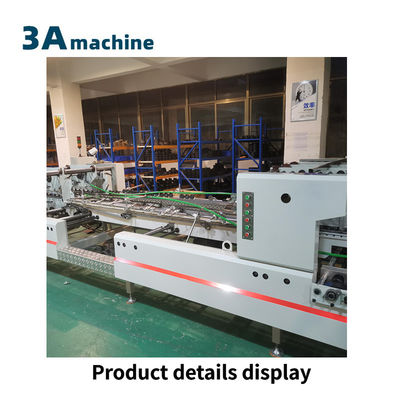 Macchina ad alta produttività per la collazione di cartelle pieghevoli per la fabbricazione di scatole automatiche a doppio lucchetto