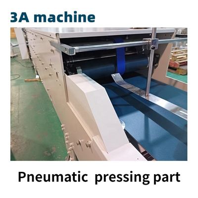 Gluer per cartelle a serratura automatica per piegatura e incollazione precise in dimensioni 10*1.2*1.3m