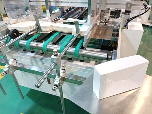 CQT-1100 Collazione automatica migliorata per cartelle a serratura inferiore per il ripiegamento e la collazione di mini scatole