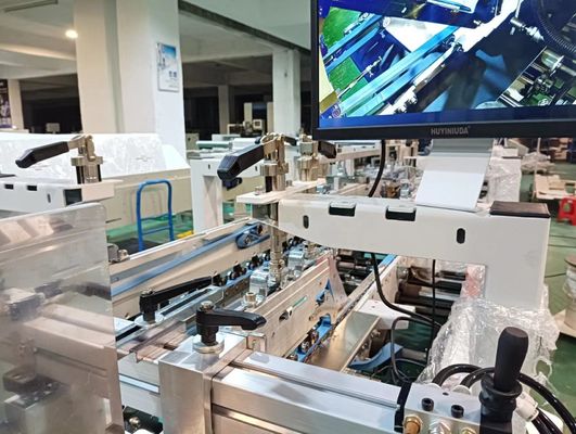 CQT-1100 Collazione automatica migliorata per cartelle a serratura inferiore per il ripiegamento e la collazione di mini scatole