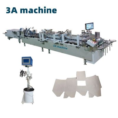 CQT-1100 Macchina di incollaggio per cartelle a serratura automatica con peso netto 4300