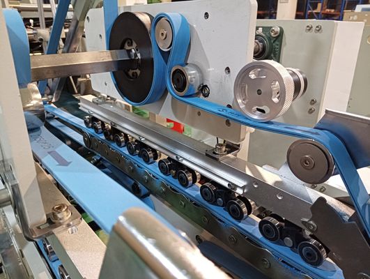 Macchina automatica di piegatura e incollaggio di scatole CQT-900 migliorata per la collazione di doppio cartone