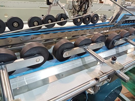 Macchina automatica di piegatura e incollaggio di scatole CQT-900 migliorata per la collazione di doppio cartone