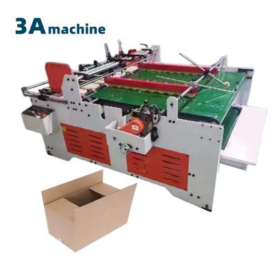 CQT-1800JGKW Semi-automatico cartone ondulato Pressa cartone Folder Gluer 2360*2300*1250 mm