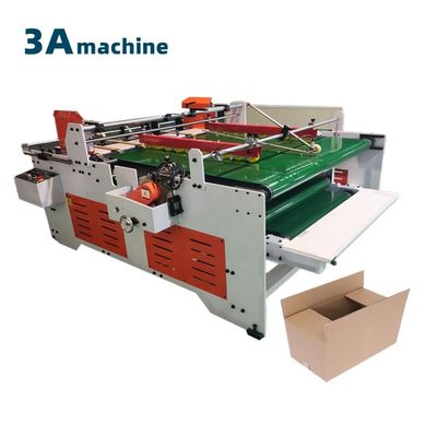 Macchina di corrugatura computerizzata CQT2400 Semi-automatica adesiva per cartelle corrugate