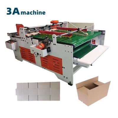 CQT-1500JGKW Macchina semiautomatica di incollaggio per cartelle per cartelle corrugate