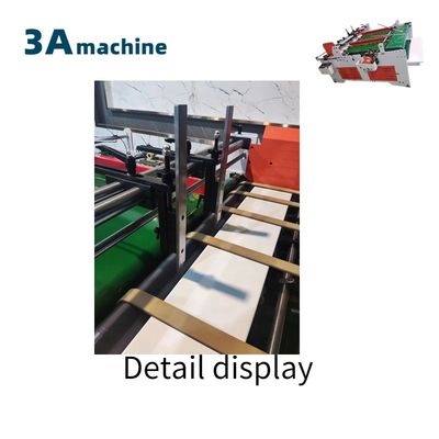 CQT-1500JGKW Macchina semiautomatica di incollaggio per cartelle per cartelle corrugate