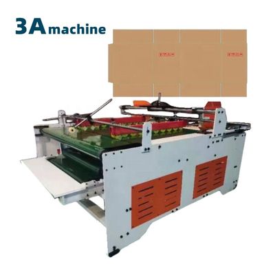 1600 KG Capacità CQT2400 Semi-automatico adesivo per cartelle ondulate