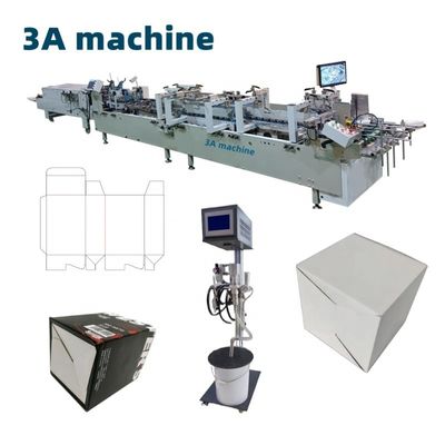 Voltaggio 380V CQT-900 Potenziato Automatico Folder Gluer Edgebanding Machine Bottom Lock