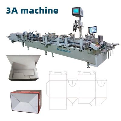 Velocità del collante per cartoni automatico LSX per carta cartonata 250g-650g/corrugato E 300m/min