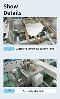 Condizione CQT-800 Cartone/cartuccia corrugata a linea retta per cartelle e adesivi 250 m/min