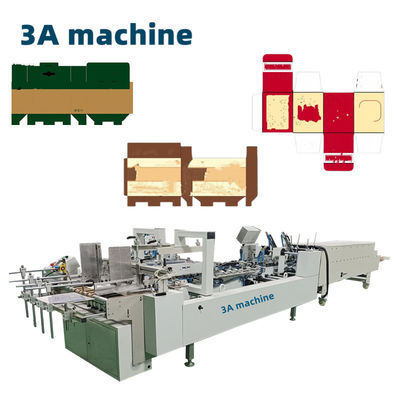 Macchina per piegare la carta per cartone CQT 800/cartuccia corrugata a linea retta Mini Folder Gluer