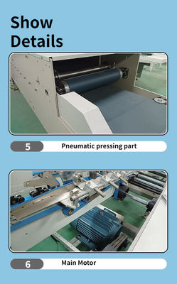 CQT 800 Cartone/cartuccia corrugata a linea retta Macchina di incollaggio per cartoni automatici