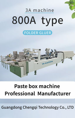 CQT 800 Macchina di incollaggio automatica per scatole di cartone/cartucce ondulate nelle officine di riparazione di macchine
