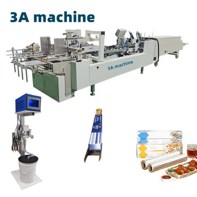 Macchina di incollaggio automatica per la confezione di fogli di alluminio e di latta CQT-800