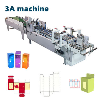 Macchina adesiva per cartelle automatica ZH 800 Casella adesiva laterale azionata elettricamente Casella retta
