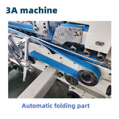 Macchina adesiva per cartelle automatica ZH 800 Casella adesiva laterale azionata elettricamente Casella retta