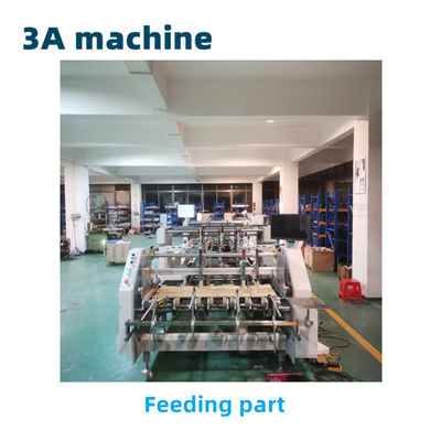 CQT-1300 Macchina automatica per incollare scatole ondulate per 4 6 piegature e incollaggi a angolo