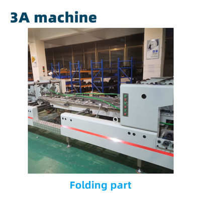 CQT-1300 Macchina automatica per incollare scatole ondulate per 4 6 piegature e incollaggi a angolo