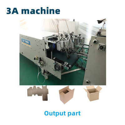 Facile da usare CQT-1300 Macchina di incollaggio automatico per cartoni piatti