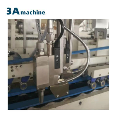Maggiore larghezza operabile di 1200 mm CQT-850 Folder Gluer Machine per piegatura automatica a 4 angoli