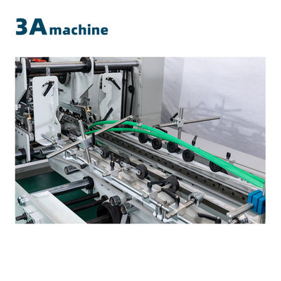 Advanced CQT850 Folder Glueing Machine per 4 angolari Box 6 angolari Paper Box Paper Folding