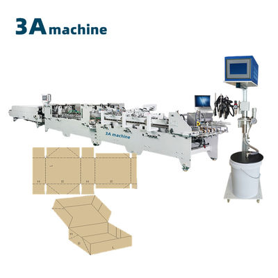 Colla a freddo idrosolubile usata CQT-1300 Macchina di incollaggio per cartoni