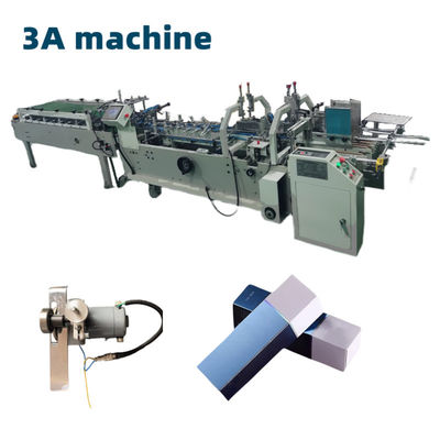 Macchina di incollaggio ad acqua solubile Cole Glue Folder per la produzione rapida e di scatole di cartone