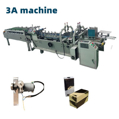 Facile da usare CQT580-UV High Speed Folder Glueing Machine per la stampa di scatole di cartone