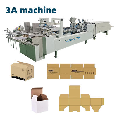 Peso netto circa 1300 kg CQT-800WK-2 Cartone ondulato Folding Machine Gluer Machine
