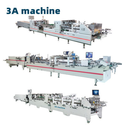 Macchina di incollaggio automatico per cartelle di tipo CQT-900 per colla laterale