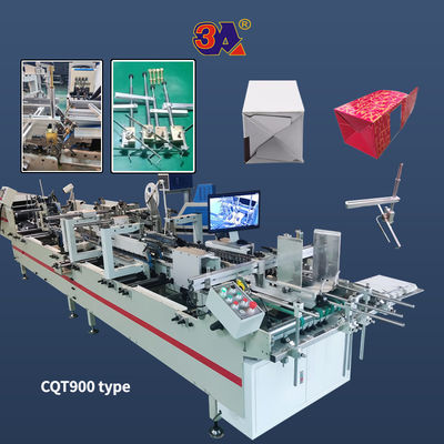 Macchina di incollaggio automatico per cartelle di tipo CQT-900 per colla laterale