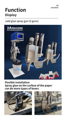 CQT-900 Folding Box Machine Tipo migliorato Box Folding Glue per facile imballaggio del caso