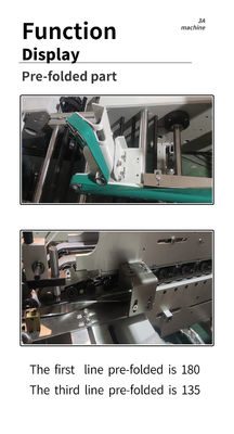 CQT-900 Folding Box Machine Tipo migliorato Box Folding Glue per facile imballaggio del caso